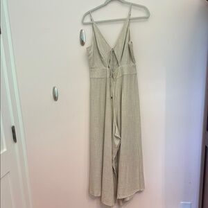 Elegant Beige Jumpsuit